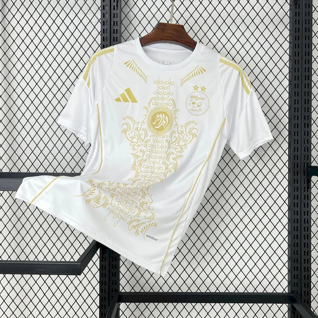 Maillot Algérie Concept Blanc 2024 2025