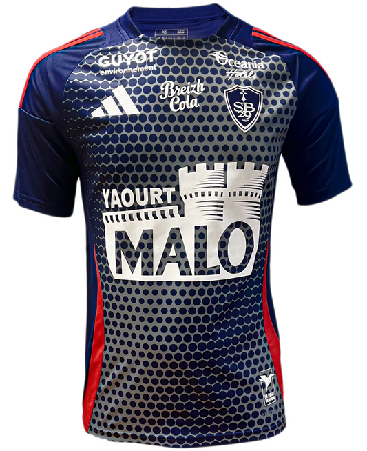 MAILLOT Brest Extérieur 2024/25 Noir