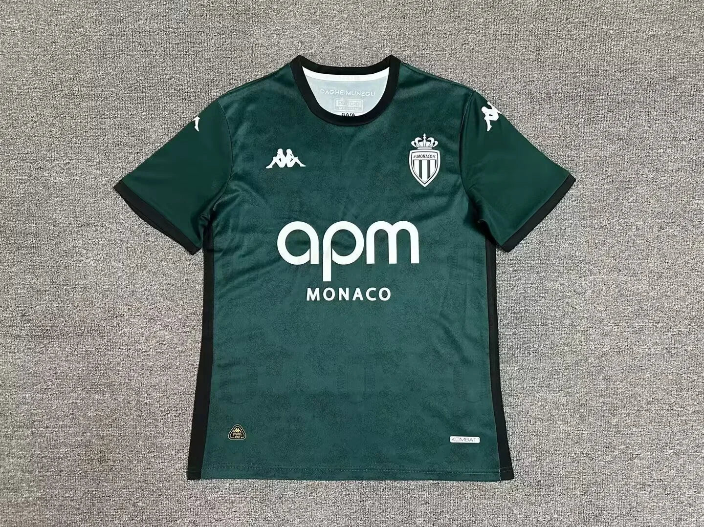 Monaco maillot foot extérieur 2024 2025